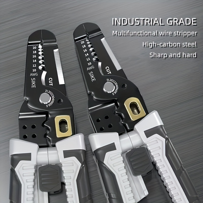 iCrimp Wire Cutter, Shear Cut, Electrician's Cable Cutting Pliers