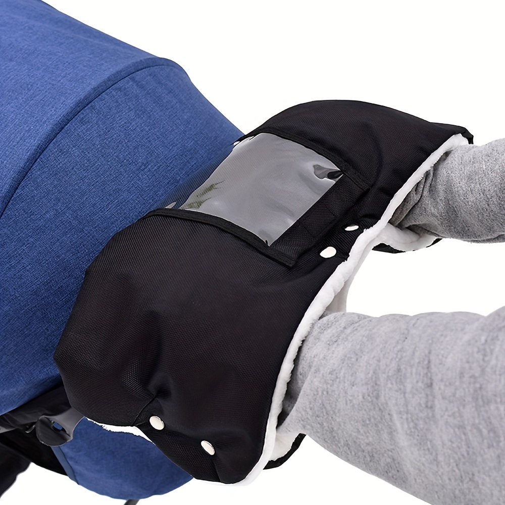 guantes para carro bebe Carrito de bebé mitones invierno cálido guantes  para cochecito silla de paseo niños manopla impermeable accesorio para