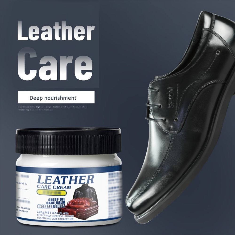 Leather Care Cream Deep Nourishing Leather Recoloring Balm Leather