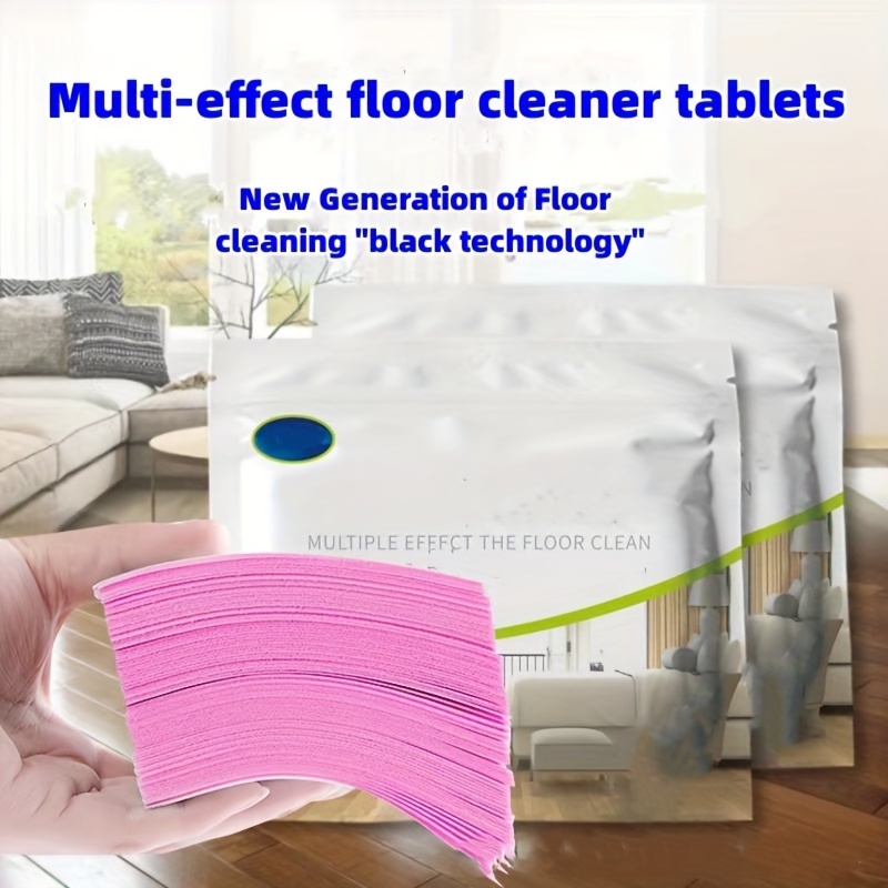 Floor Cleaning Tablets Multi-effect Fragrance Type Decontamination And  Descaling Disposable Tile Cleaner Brightening Mopping Tablets In Addition  To Sterilization - Temu