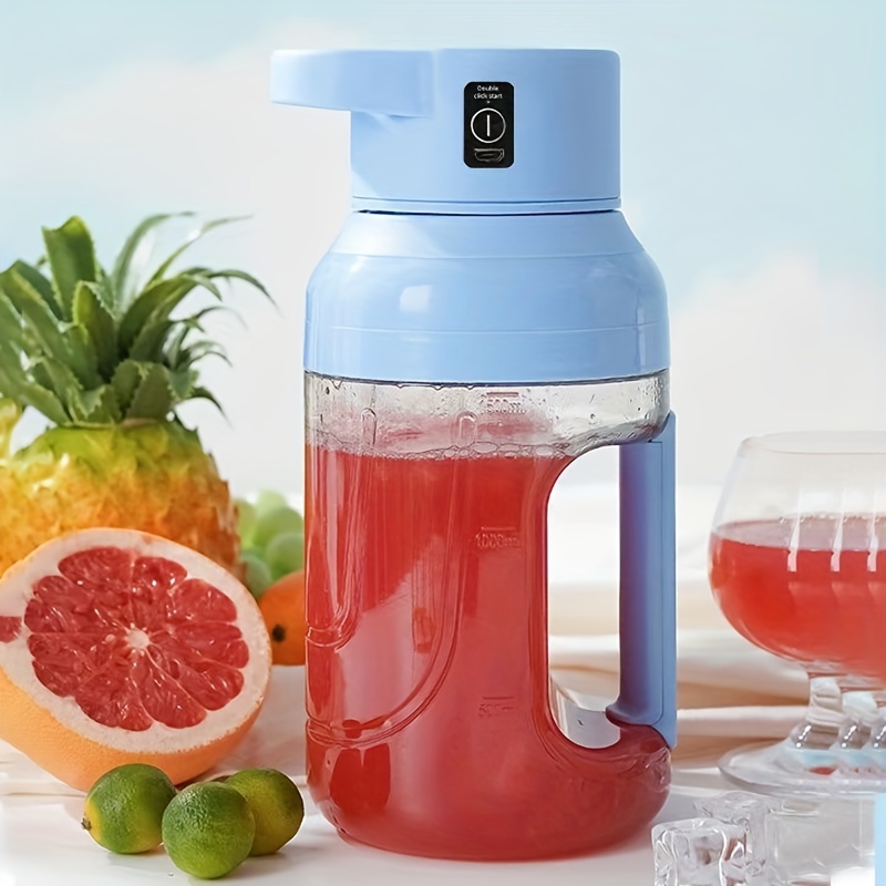 1.5L Electric Juicer Portable Bottle Mixer Fruit Juicer Cup Blender USB  Charging Orange Lemon Blender Smoothie Maker Squeezer - AliExpress