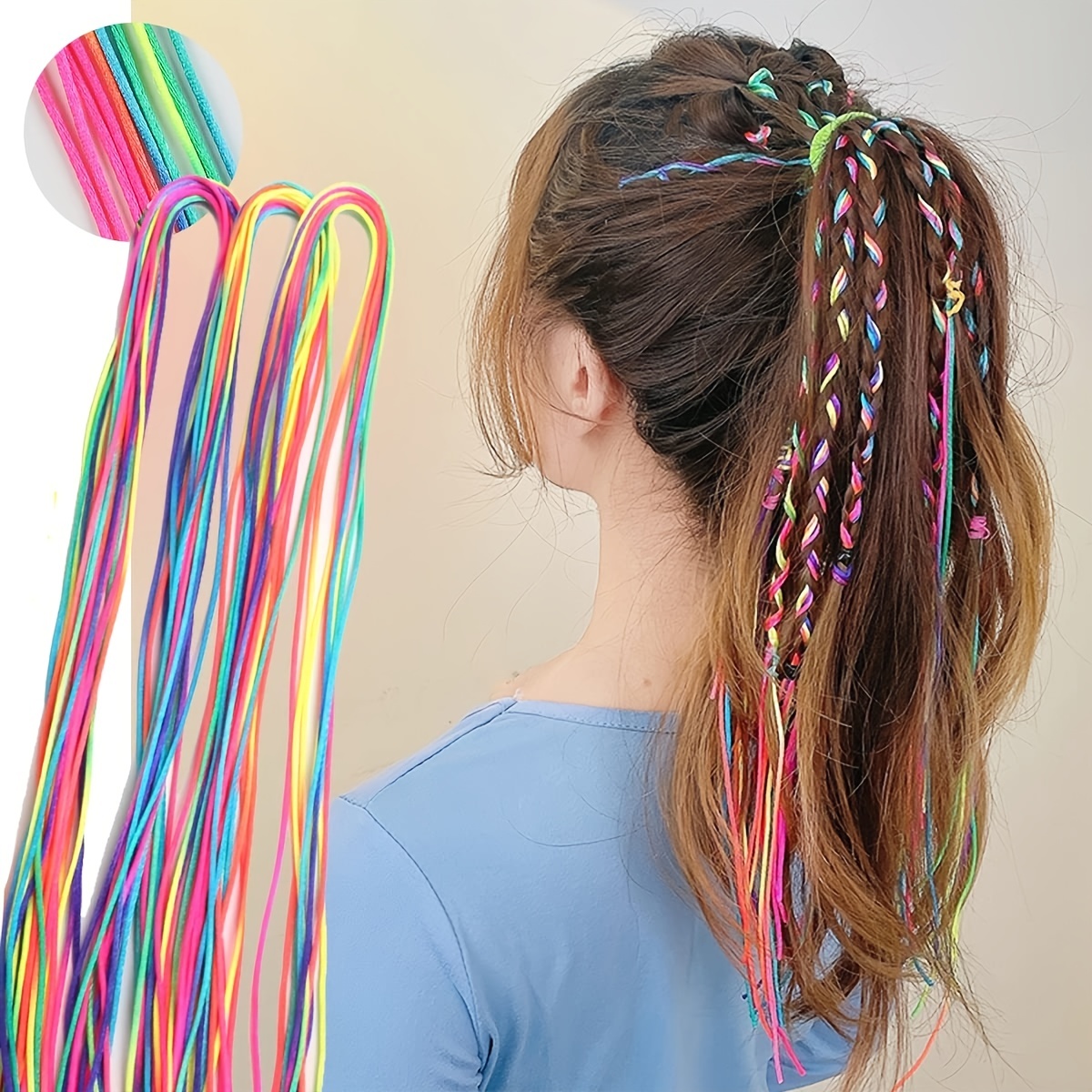Plastic Ponytail Maker Styling Tool Colorful Quick Beader - Temu