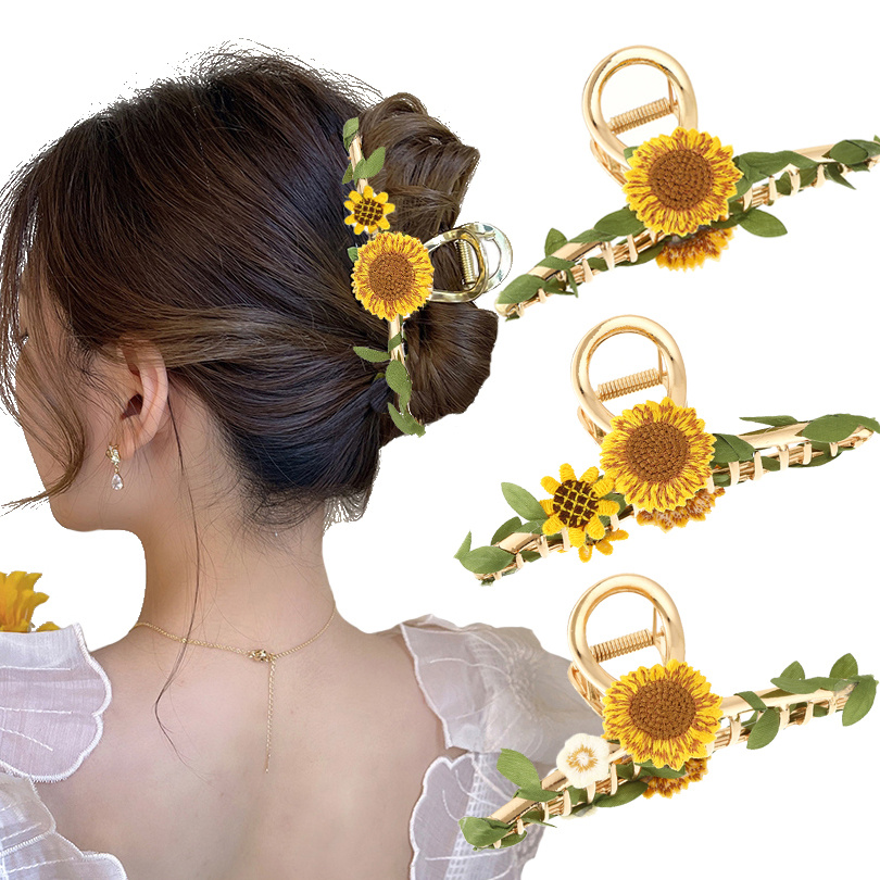 Boho Girasoles Margaritas Diadema Hairband Adornos Cabello - Temu