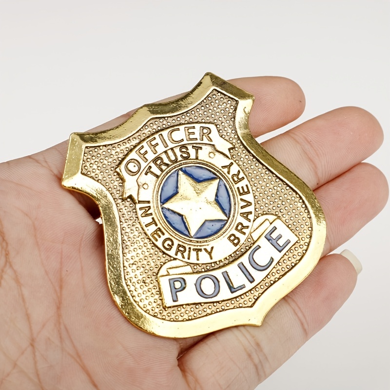 Badge Police Officer - Temu