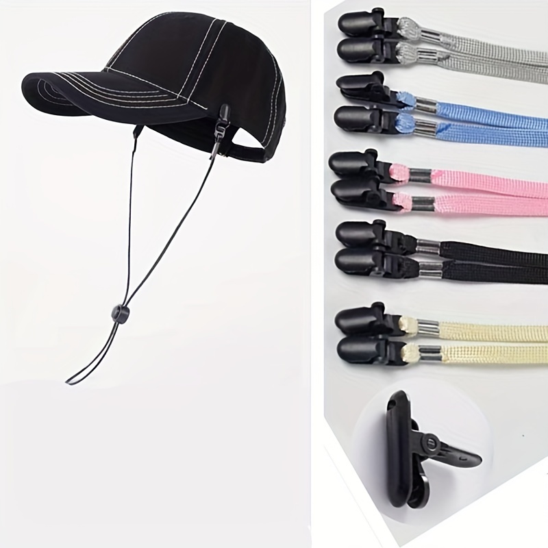 ABOOFAN 6pcs Sombrero Cap Clip Hat Clips for Purse Hat Holder Clip for  Purse Hat Clip Holder Purse Clip Sun Hat Retainer Clip Wide Brim Hat Clip
