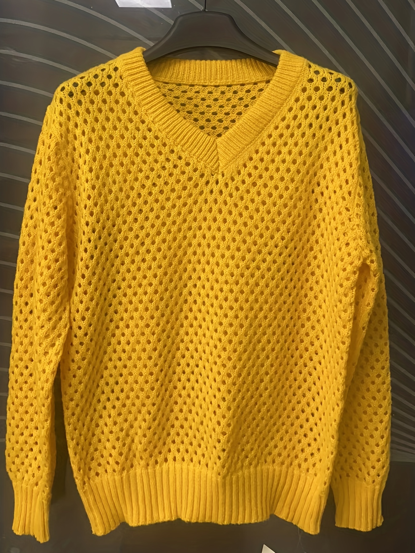 Sueter amarillo hombre hot sale