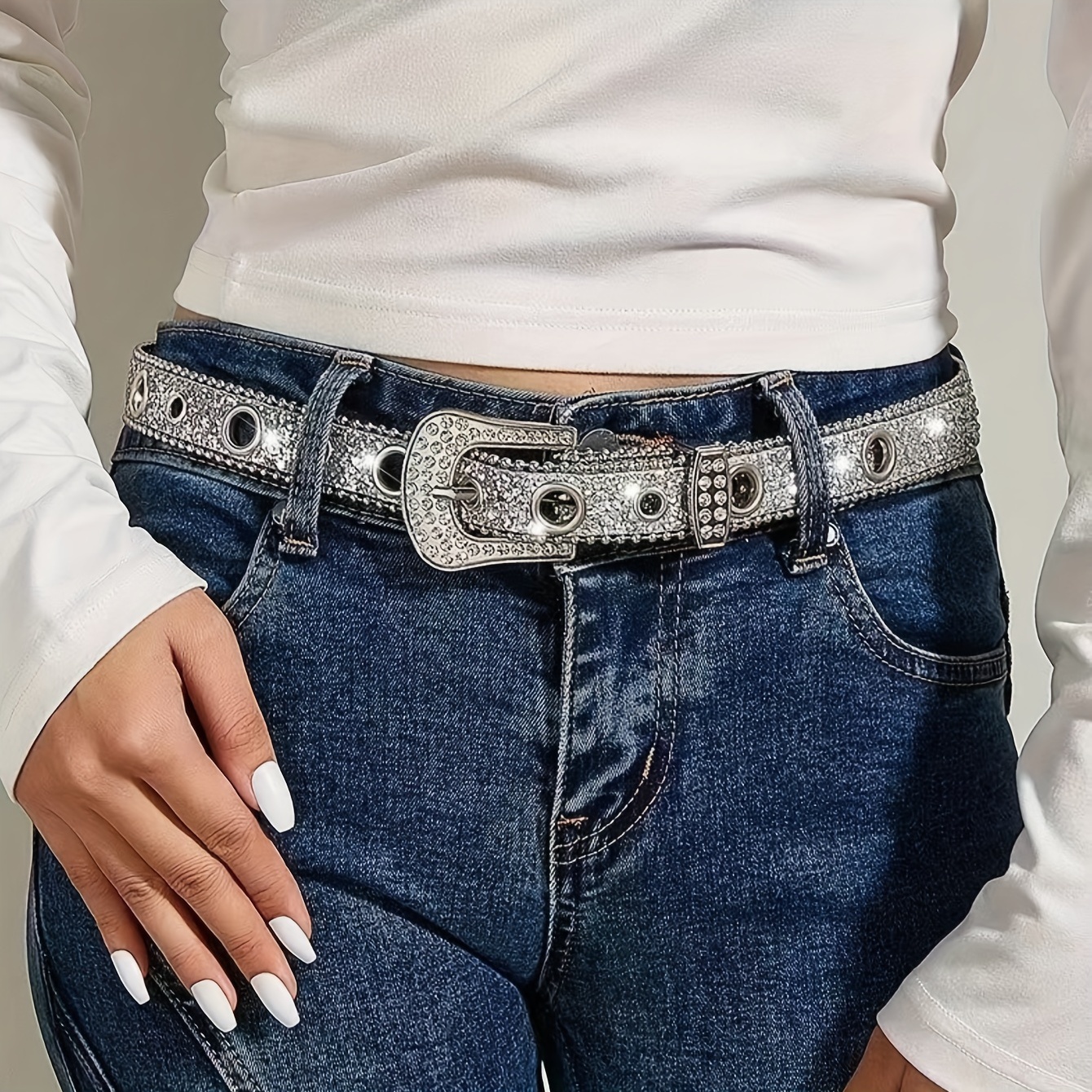 Designer Belts For Women High Quality Luxury Brand Shiny Rhinestone Snake  Buckle Pu Leather Corset Belt Ladies Jeans Waistband