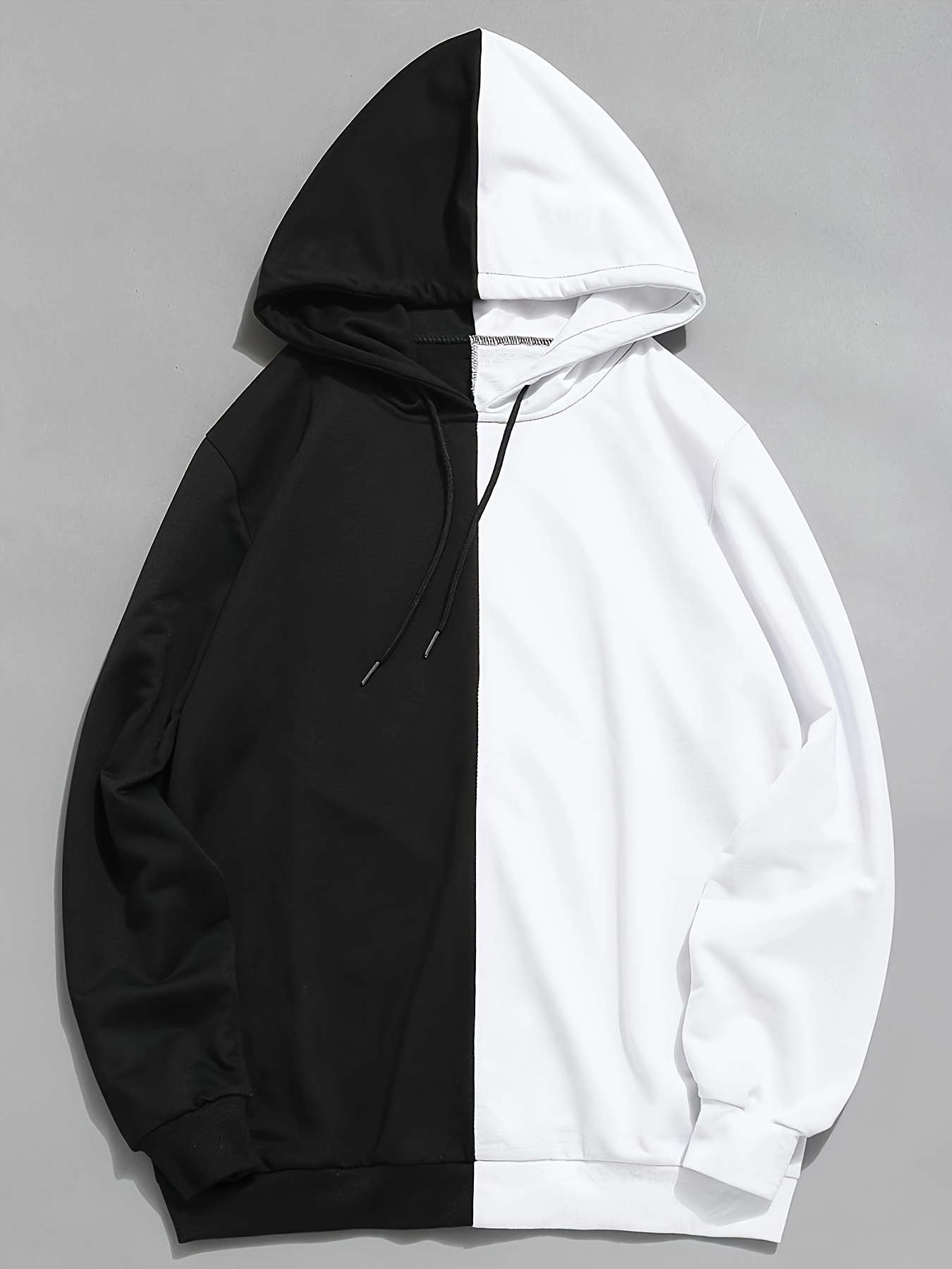 Black And White Hoodie Temu