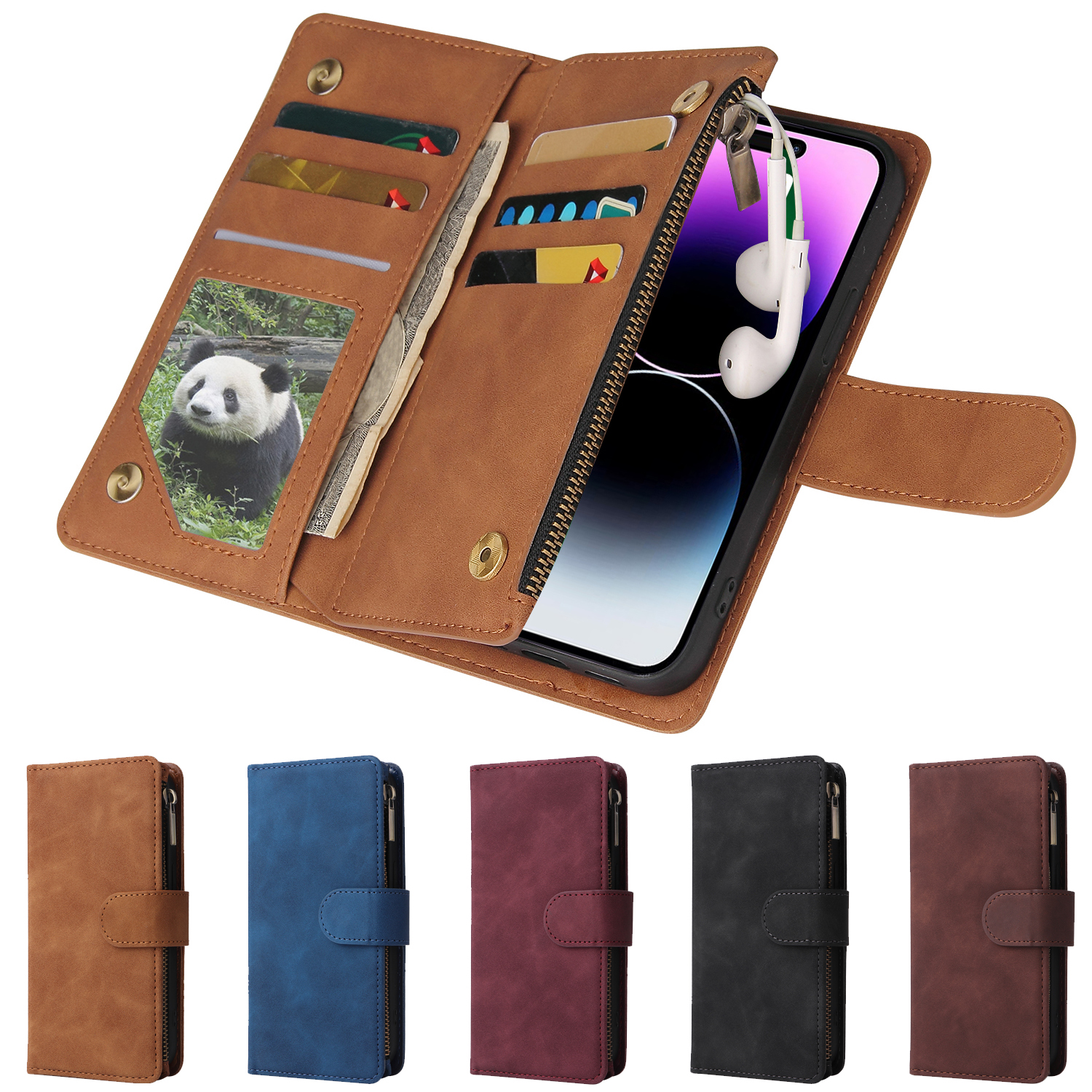 Flip case for iphone 11 12 13 pro max promax x xs xr xsmax 7 8 plus Phone Case  LV Bags Flip Stand case Wallet Case with strap leather case