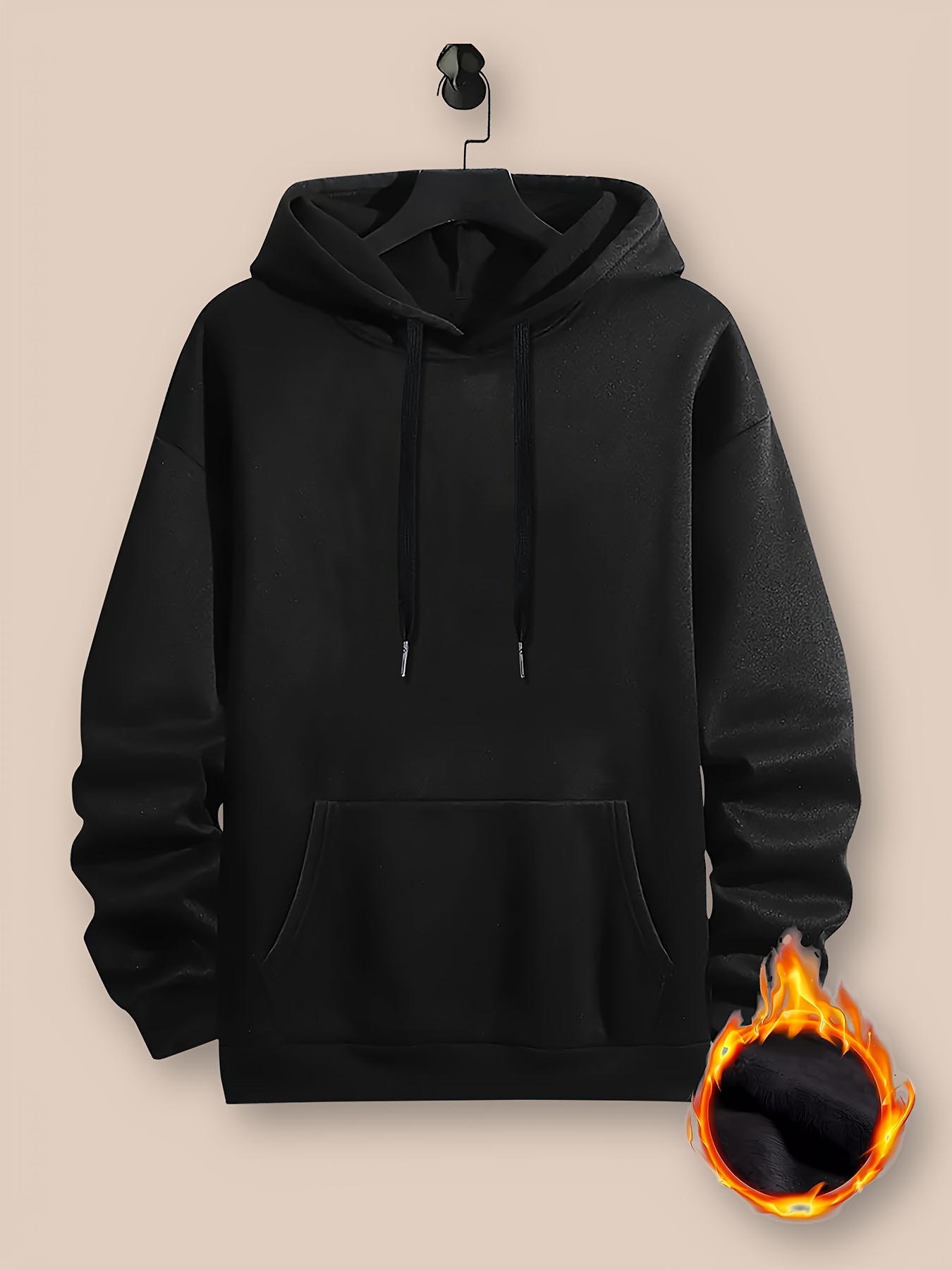 Sudaderas largas online negras