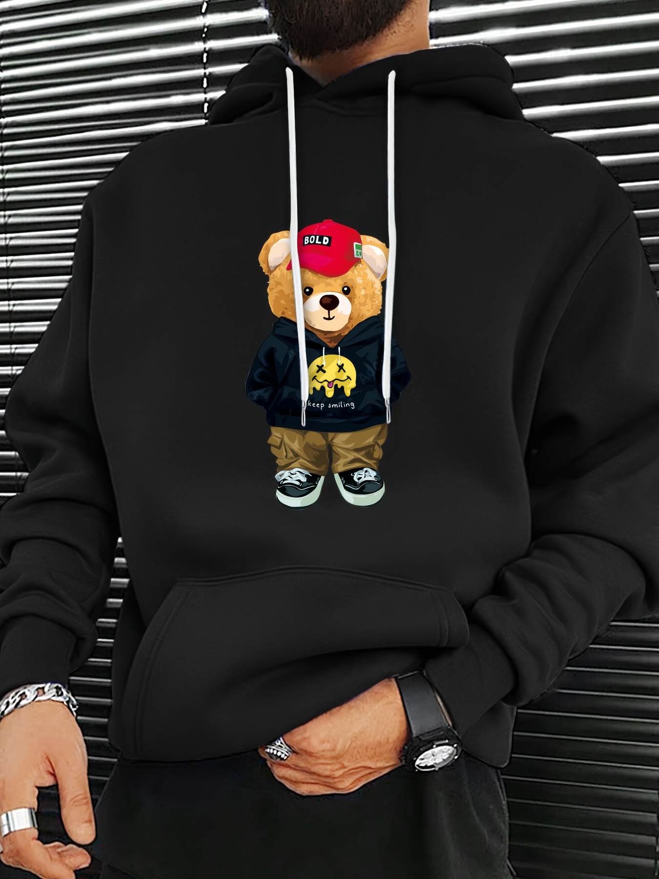 Hoodie Bear Temu