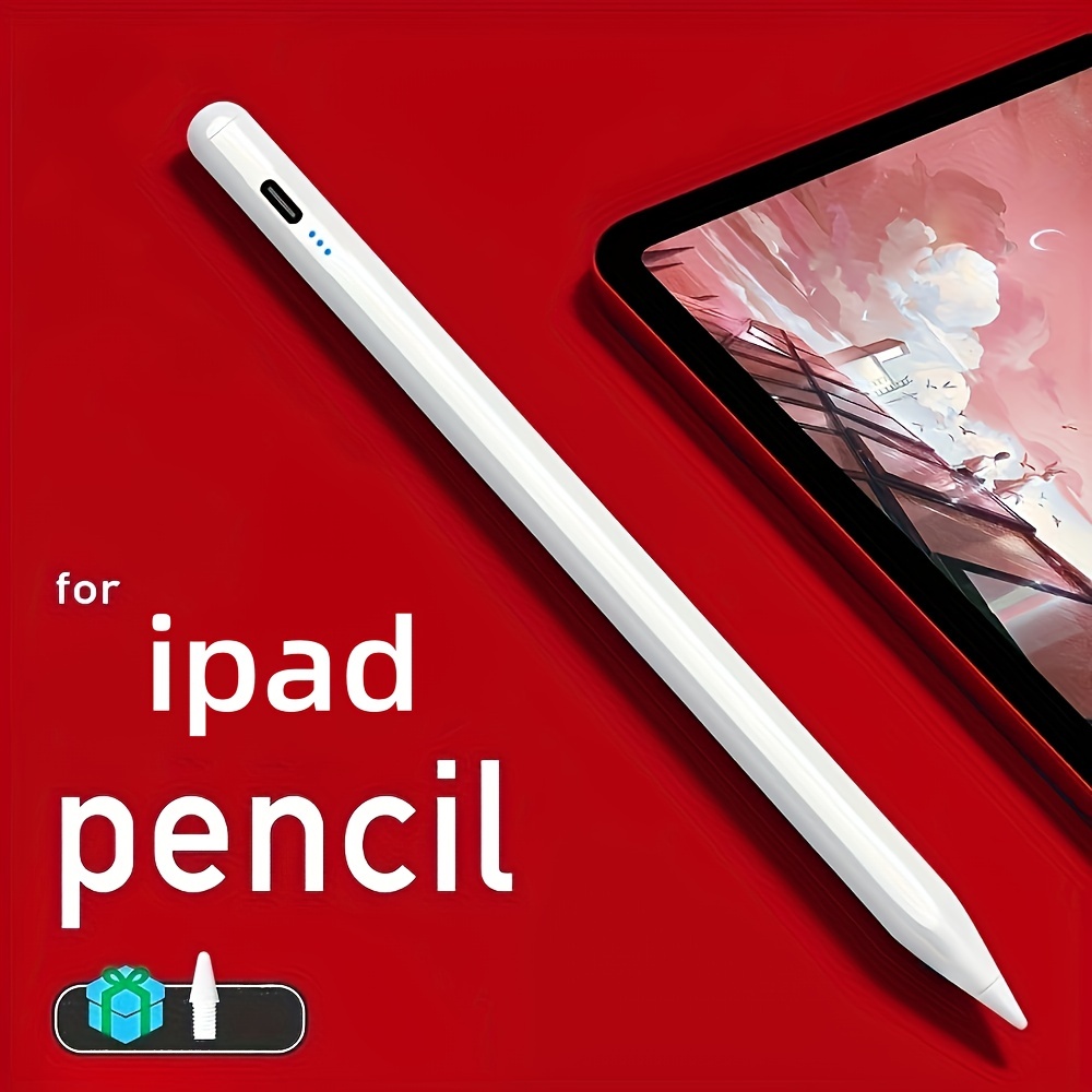 Lápiz capacitivo para iPad con rechazo de palma, lápiz compatible con Apple  iPad Pro (2018-2022) (11/12,9 pulgadas), iPad Air de 3.ª/4.ª generación,  iPad 6/7/8.ª generación, iPad Mini de 5.ª generación Rojo Verde