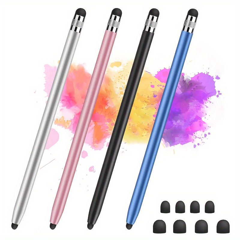 Pennino per Confezione da 6 punte di ricambio per Apple Pencil 1a/2a  generazione e Logitech Crayon, punta di ricambio per penna iPad/penna  stilo