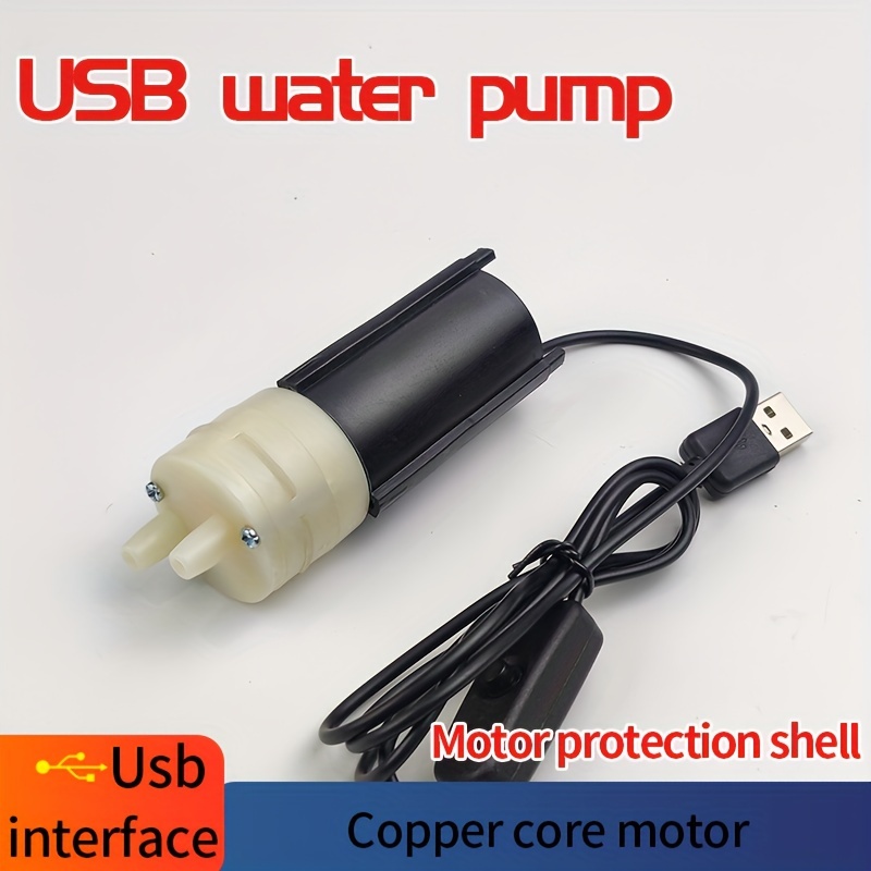 3W USB-1020 5V Wiederaufladbare Mini-Tauchpumpe RV-Pumpe Aquarium  Wasser-Umwälzpumpe - Temu Switzerland
