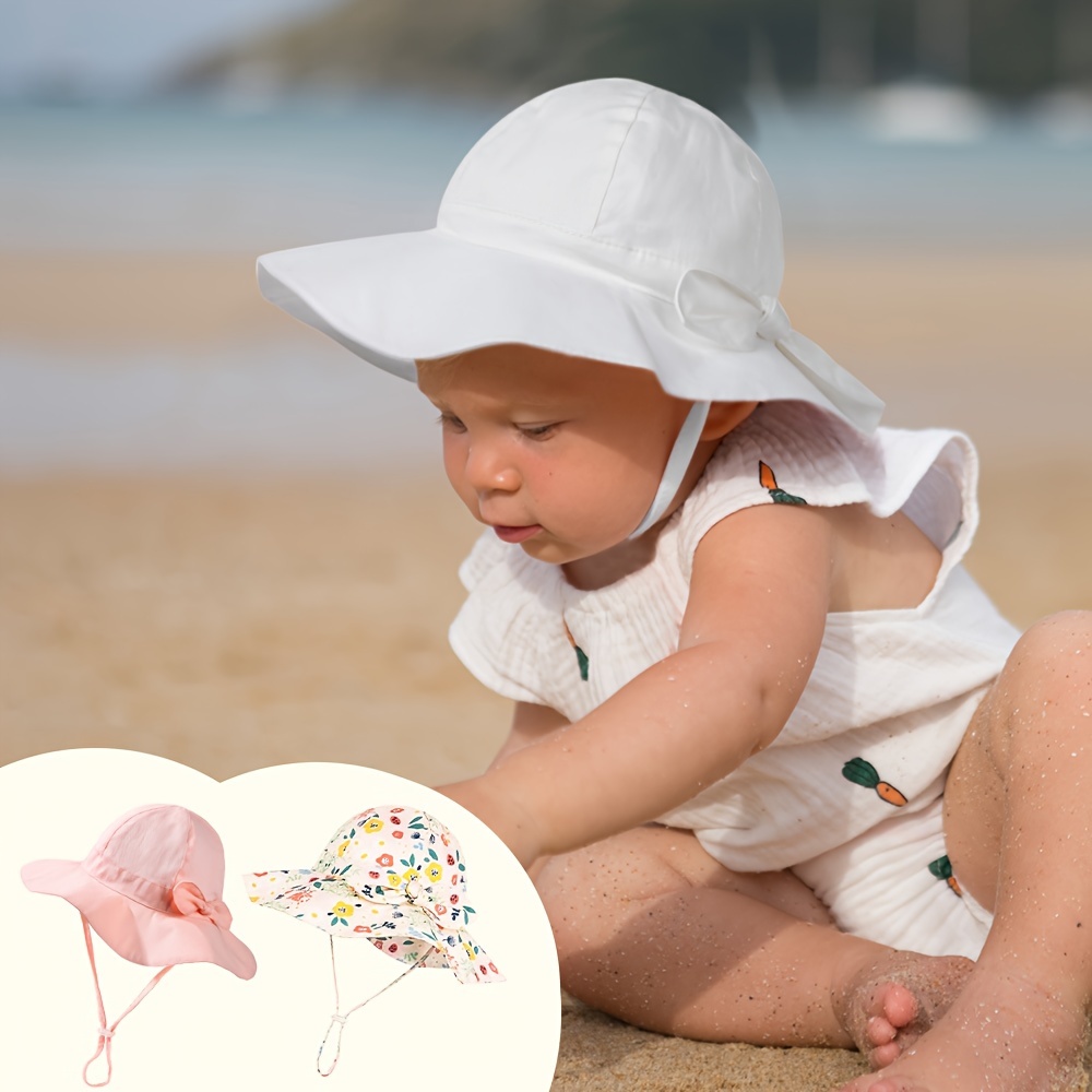 Outdoor Uv Sun Hat Toddler Baby Kids Fishing Hat Wide Brim - Temu