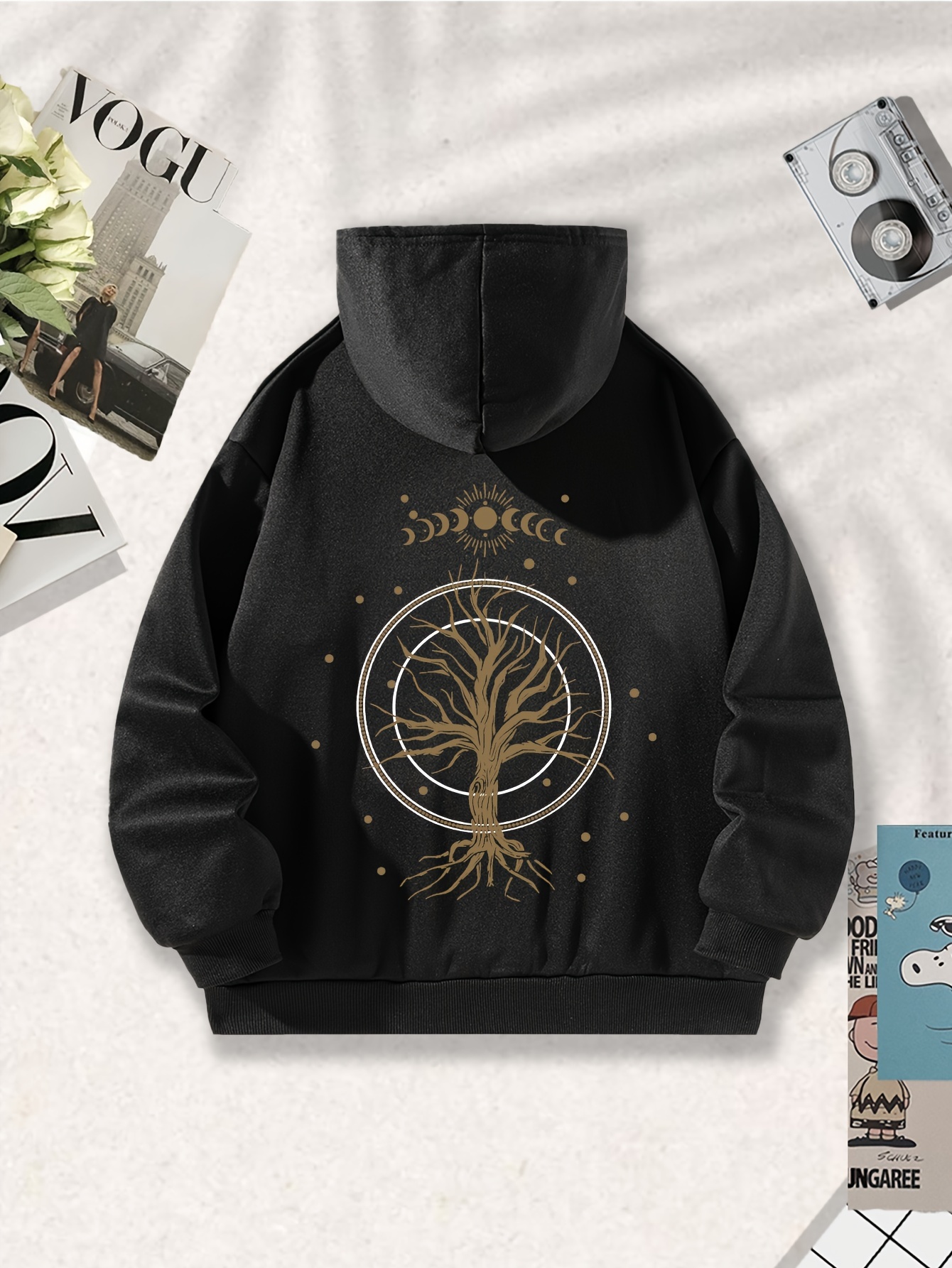 Hippy Tree Hoodie Temu