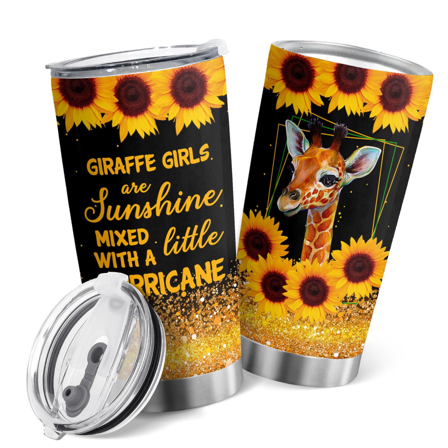 9GIFT4YOU Giraffe Coffee Tumbler Floral Travel Mug With Lid Cute Birthday  Gifts For Women Teen Girls…See more 9GIFT4YOU Giraffe Coffee Tumbler Floral