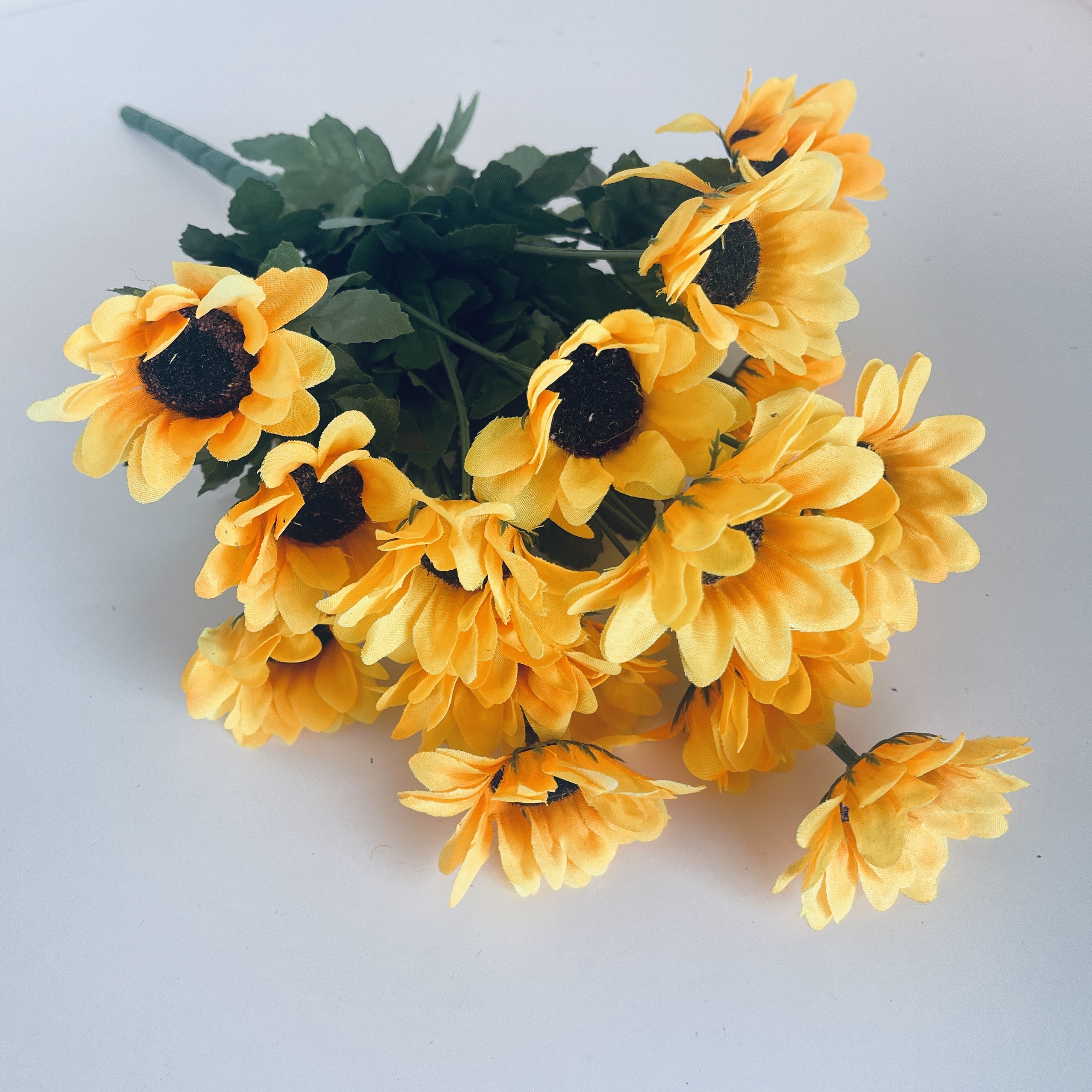 1pc Bouquet di fiori artificiali di girasole per decorazioni floreali per  la casa fai da te ornamenti decorazione della festa nuziale fiori finti -  AliExpress