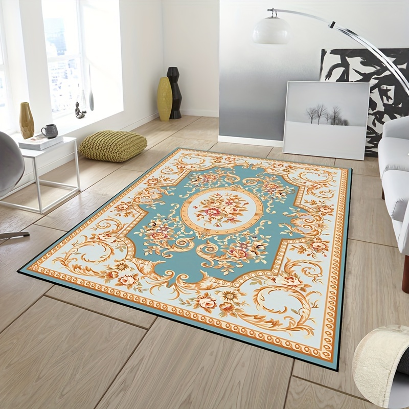 Vintage Boho Round Area Rug, Waterproof, Stain Resistant, Anti Slip Soft  Imitation Cashmere Carpet, Suitable For Bedrooms, Living Rooms,  Restaurants, Bathrooms, Corridors, And Laundry Rooms - Temu