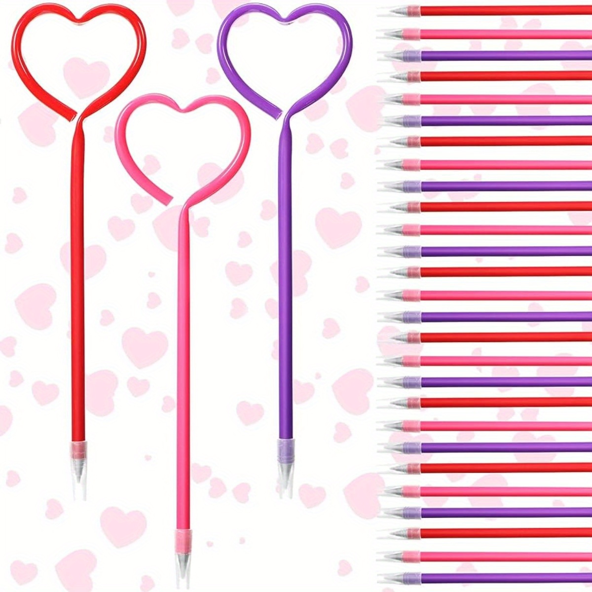 Products Girls Pencil, Valentine Day Pencil, Hearts Love Pencils