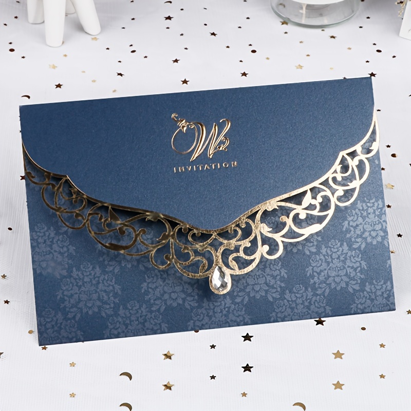 Velvet Wedding Invitations Envelopes  Wedding Invitation Envelope Luxury -  50pcs - Aliexpress