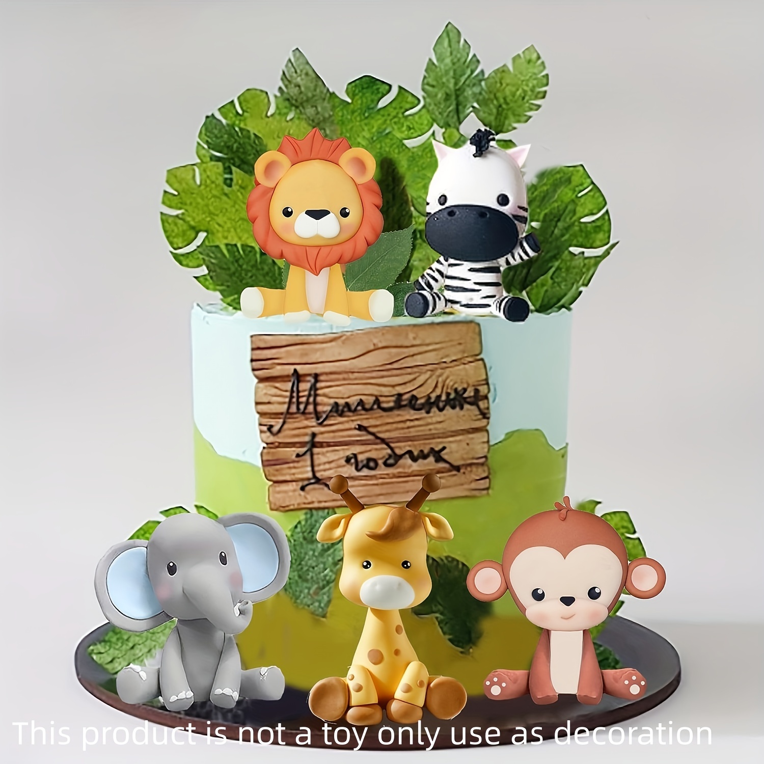 Vaisselle avec animaux de la Jungle, décoration de fête d'anniversaire  sauvage, thème Safari, fournitures pour fête prénatale pour enfants garçons