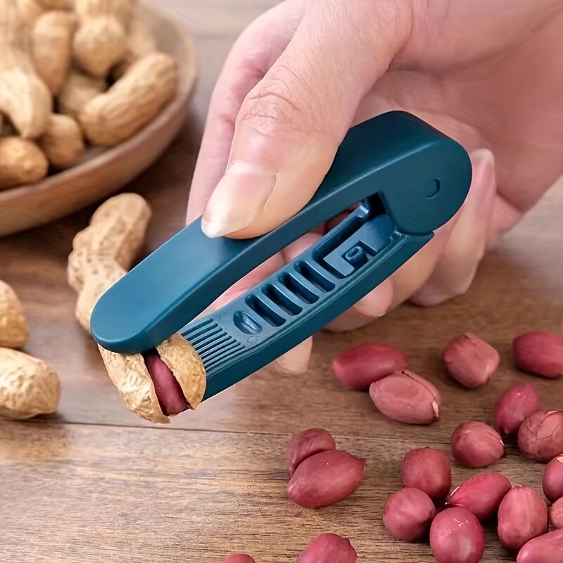 Peanut Shell Opener Stainless Steel Nut Cracker Melon Seeds Plier Pine Nuts Peeling  Tool Kitchen Gadgets