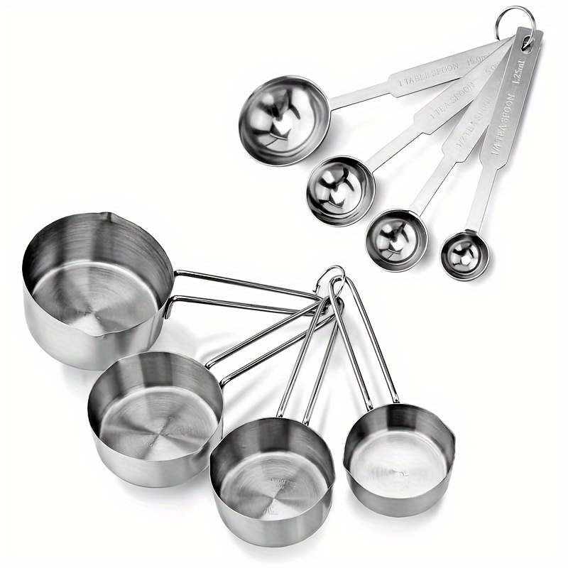 Adjustable Measuring Cups And Spoons Set Measuring Spoons - Temu