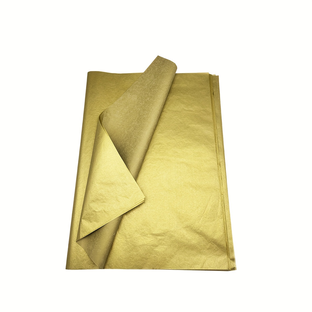 Papel de regalo de papel de aluminio floral de alta calidad, 20 pulgadas  por 10 yardas (dorado)