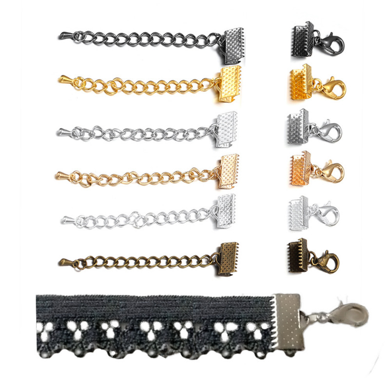 10pcs/Lot Pendant Clip Clasp Fasten Buckle Pendant Connector Copper Charm  Bail Beads Jewelry Findings DIY Jewelry Making Jewelry Accessories