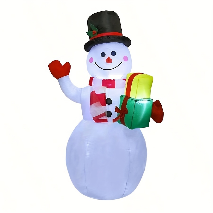 Adorno Decoracion Navidad Inflables Pinguino Mono Nieve Sant