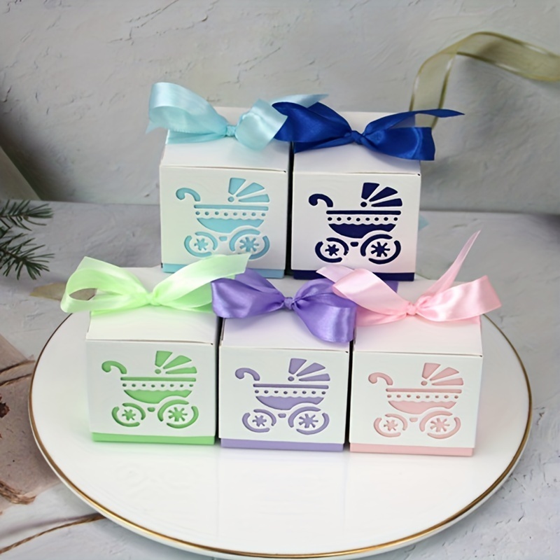 6pcs Treat Boxes Bear Shaped Boxes Small Candy Boxes Candy Favor Boxes Party Treats Containers