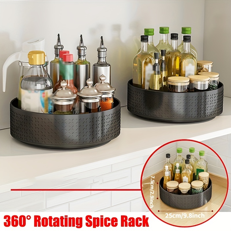 360° Rotating Spice Storage Rack – Emmeistar