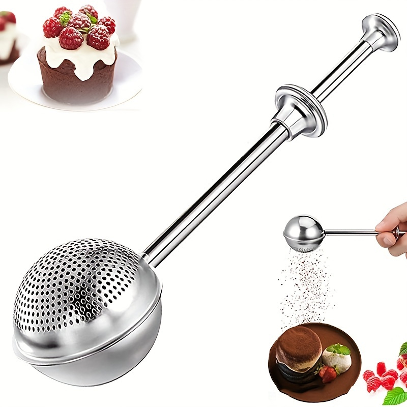 1PC Cake Batter Scoop Can Push Labor-saving Cupcake Spoon Cake Batter  Distribution Liquid Chocolate Sauce Batter Measuring Spoon - AliExpress