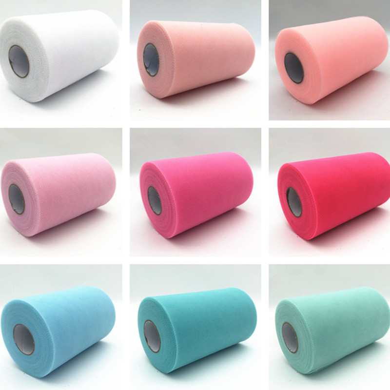 Tulle Rolls 6inx100 Yards Tulle Roll Spool Fabric For - Temu