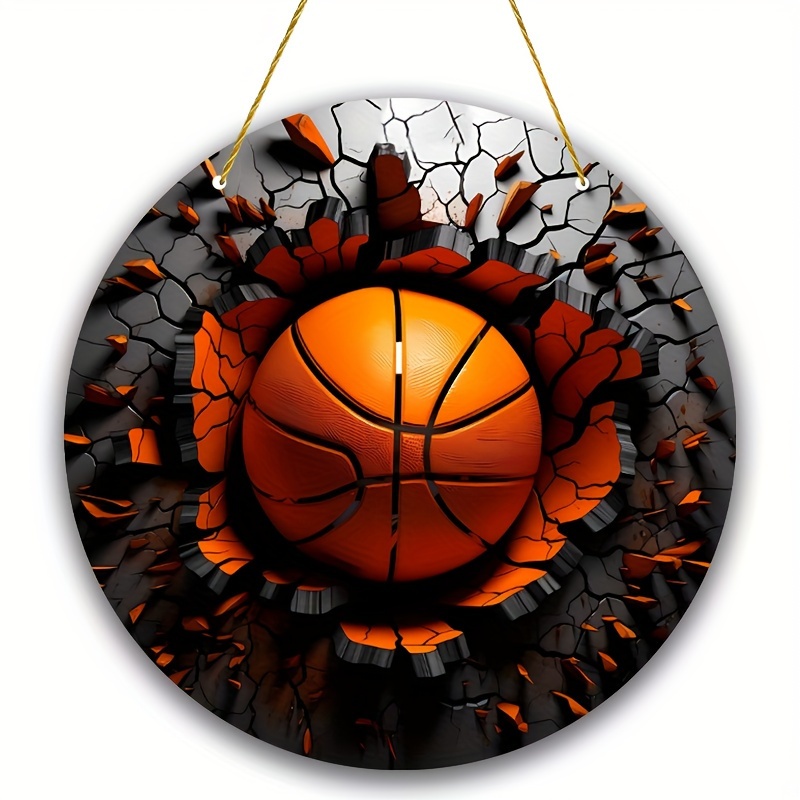 1 Pezzo, Poster Calcio Basket Stampa Su Tela Decorazione Della