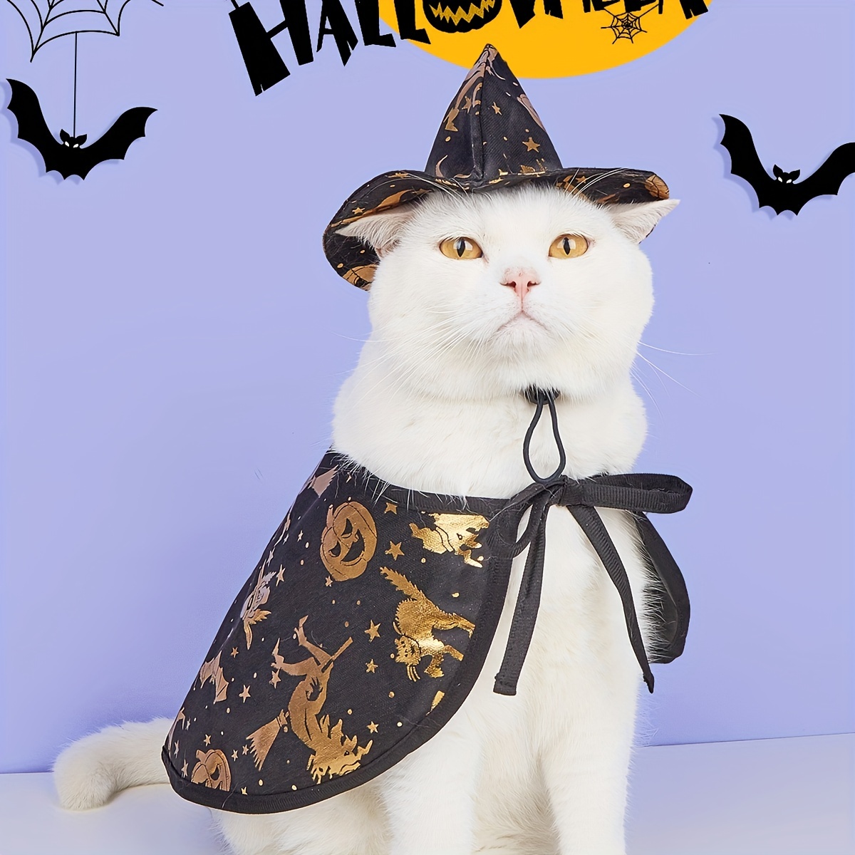  Disfraz de gato negro con capucha para mujer, disfraz de gatito  para cosplay de Halloween, Negro - : Ropa, Zapatos y Joyería