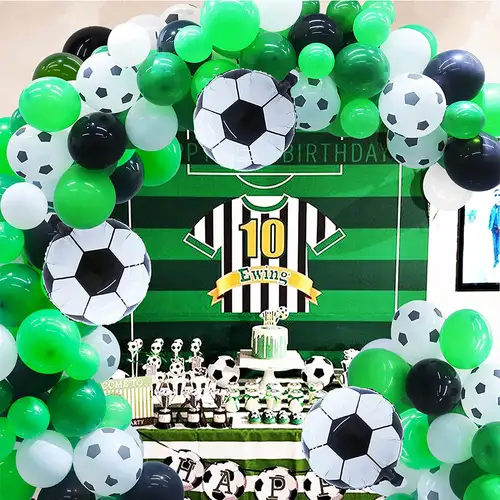 Las mejores ofertas en Decoración fiesta de cumpleaños de fútbol sin marca