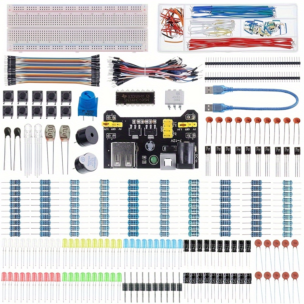 Breadboard, 830 Tie Points Kit – We-Supply