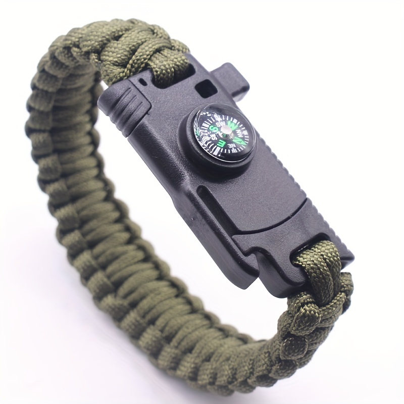  Paracord Bracelet with personalized letter for men and women,  Men's Bracelet, Survival Bracelet, Paracord Bracelet, Bracelet Unisex  (Adjustable Paracord, U, L (7~8)) : Handmade Products