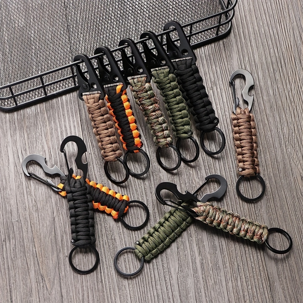 25 Pack 3/8 Paracord Clips, Curved Paracord Buckles Glow In the Dark,  Plastic Side Release Buckles for Parachute 550 Cord, Paracord Bracelets  Clasps