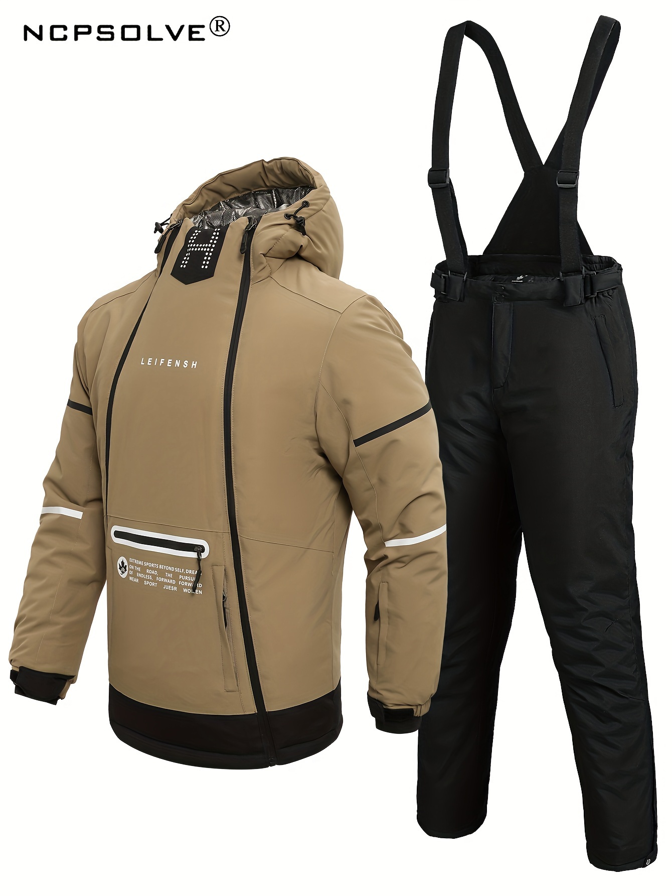 Ropa de esquí para nieve impermeable conjunto de chaqueta pantalones para  hombre Mujeres - China Ropa de nieve y ropa de esquí precio