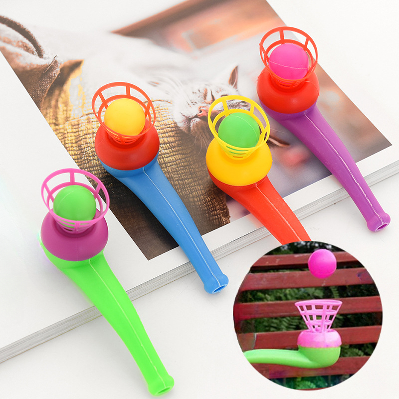 Free Shipping】Traditional Hand Crank Plastic Bumper Ball Toys for Kids  Children Funny Decompress Toys