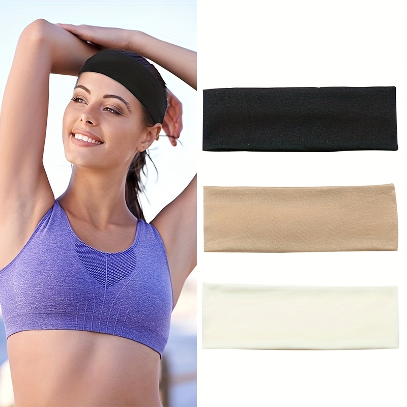 Bandeau De Sport De Plein Air Portable, Bandes De Cheveux De Fitness Pour  Hommes Et Femmes, Bandeau Élastique De Cyclisme, Yoga, Course, Exercice -  Bandeaux De Transpiration - AliExpress