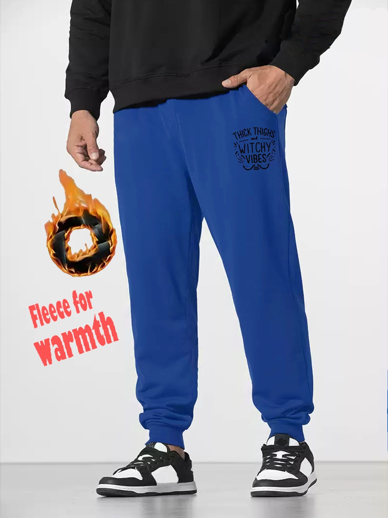 Stacked Sweatpants - Temu