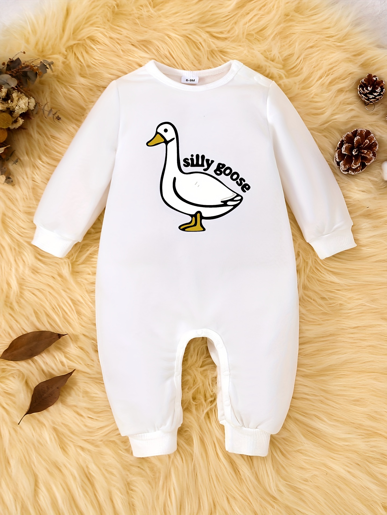 Pijama recién nacido algodón niña pato