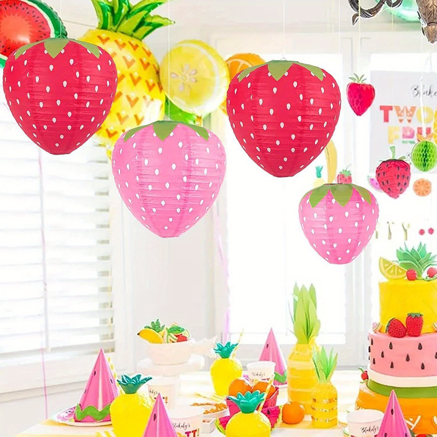 Ideas para fiestas de temáticas frutas - Tuttu Frutti - Cumpleaños, baby  shower – Una Fiesta Bonita