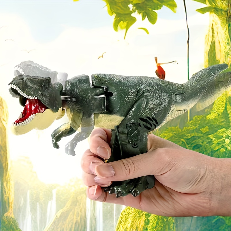 Pas déformé Jouet de dinosaure d'éjection Jouets de doigt de dinosaure