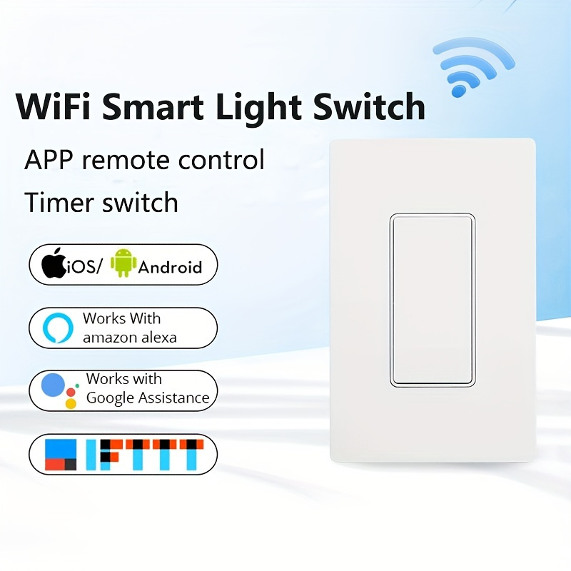 Electric Tuya APP Mobile Remote Control WiFi Smart Timer Switch Wireless  Countdown Time Switch Home Staircase Light 220V 110V AC