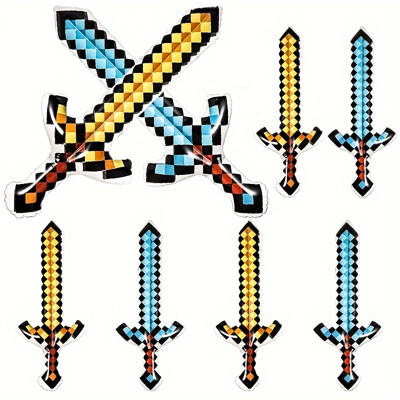 Minecraft Large-Scale Enchanted Sword for Role-Play Fun